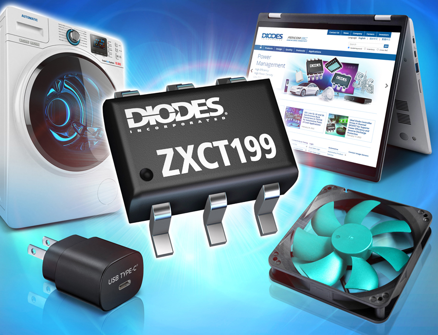 Diodes 公司的高精度双向电流显示器能以较低的 BoM 成本达到精确测量的结果