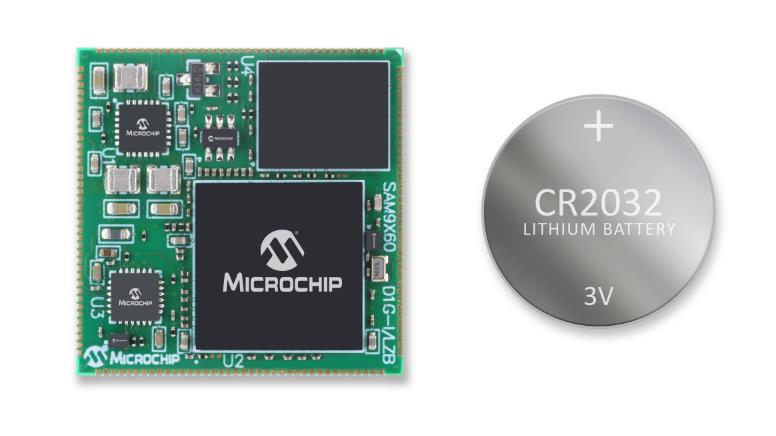 Microchip推出SAM9X60D1G-SOM，扩大了基于MPU的系统级模块（SOM）产品组合
