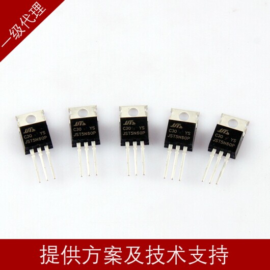 FQPF5N60C和KHB4D5N60F可用优质MOS管JST5N60F代换