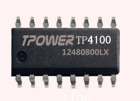 TP4100便携式USB充电小风扇单芯片解决方案