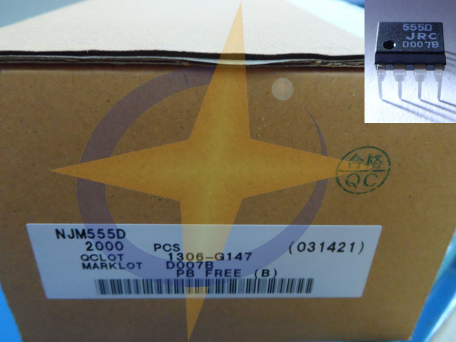 现货供应NJM555M、NJM555D、NJM555V计时器-JRC授权代理商