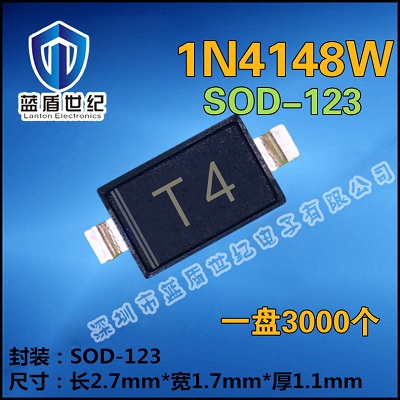 1N4148W T4 ƬФػ SOD123(1206)  ͵