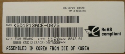 K5D1213ACE-D075