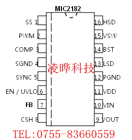 MIC2182BSM